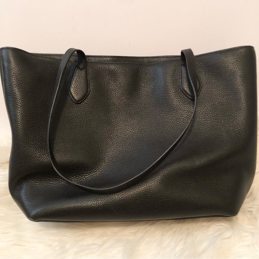 Kate Spade Pebbled Leather Large Zippered Tote Bag - Picture 3 of 9